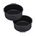thumbnail image 1 of 6Inch Cake Pan 2, Stainless Steel Small Round Cake Pans Tin for Baking Birthday Wedding Layer Cakes, 1 of 6