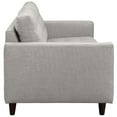 thumbnail image 5 of Modway Empress Upholstered Fabric Sofa in Light Gray, 5 of 6