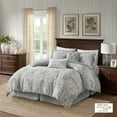 thumbnail image 2 of Harbor House Hallie Comforter Set, Grey, 2 of 5