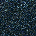 thumbnail image 2 of TOHO Round Seed Beads Japanese Seed Beads (2203) Green Lined Cobalt 8/0 3mm Hole: 1mm about 222pcs/10g Glass, 2 of 5