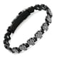thumbnail image 1 of Pulsera magnética de cobre con forma de corazón y circonitas para mujer | Imanes de neodimio ajustables de 19 cm y 3800 Gauss de potencia | Joyería hipoalergénica y sin plomo., 1 of 2