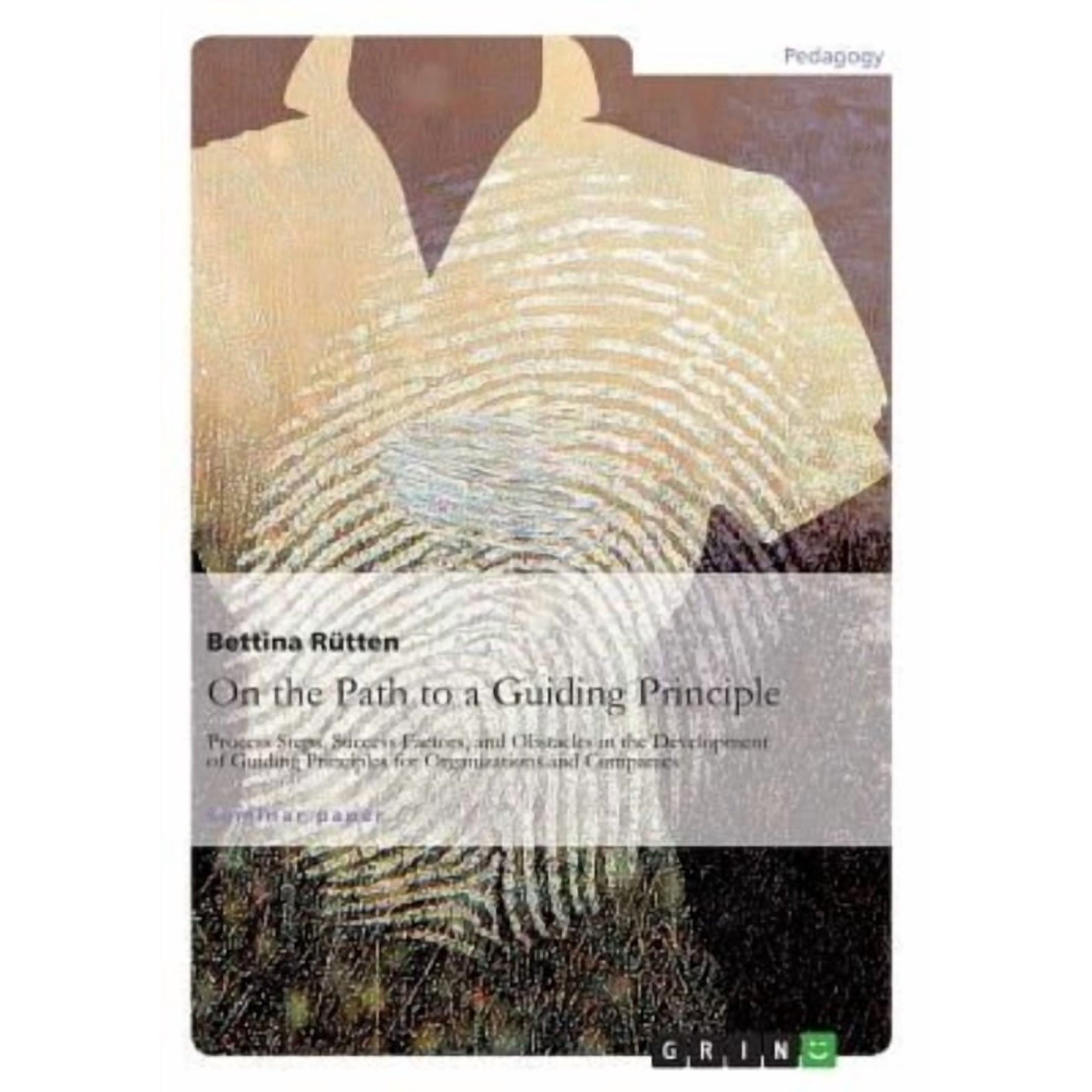 On the Path to a Guiding Principle : Process Steps Success Factors and Obstacles in the Development of Guiding Principles for Organizations and Companies (Paperback)