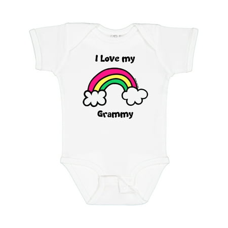 

Inktastic I Love My Grammy Gift Baby Boy or Baby Girl Bodysuit