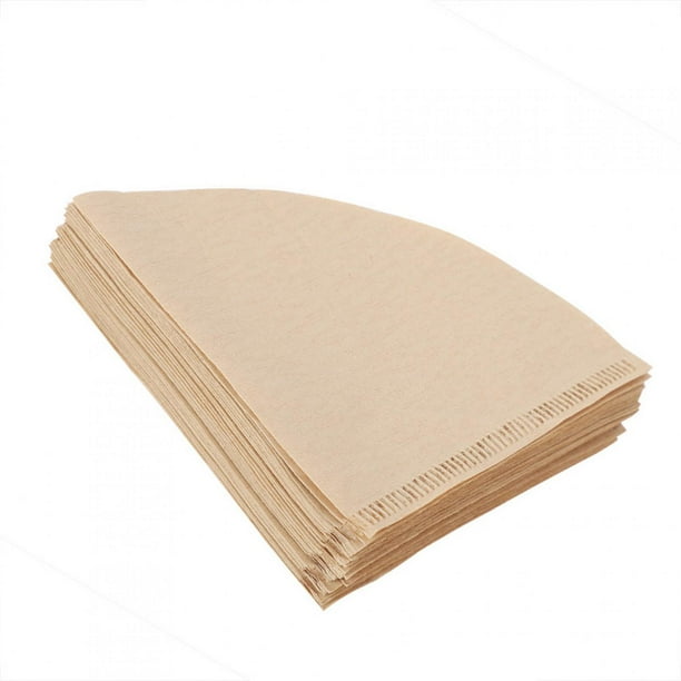 Papeles de filtro, 40PCS Sector Filtro de café Filtros de café Papeles de filtro de café Los mejores materiales