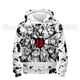 thumbnail image 3 of Sudadera con capucha con estampado 3D de Demon Slayer para niños pequeños, sudaderas de anime para niños y niñas, jerséis de dibujos animados, tops para niños, abrigos, sudadera escolar, 3 of 5
