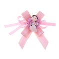 thumbnail image 1 of Cinta de mano Bowknots Bouquet Seda Cinta de muñeca Ramillete s de Decoración de Mujer Soledad Ramillete de la boda, 1 of 7