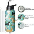 thumbnail image 4 of 32 oz Corgi Water Bottle Cute Dog Tumbler Corgi Gifts Insulated Water bottle with Straws and Flip Lid Stainless Steel Dog Travel Cup, 4 of 6