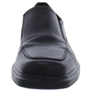 ECCO Men's Helsinki 2.0 Apron Toe Slip-on Black Leather - 500154-01001