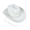 thumbnail image 4 of Unisex Western Cowboy Hat - Casual Bowler Hat for Gender Reveal Party & Daily, 4 of 5