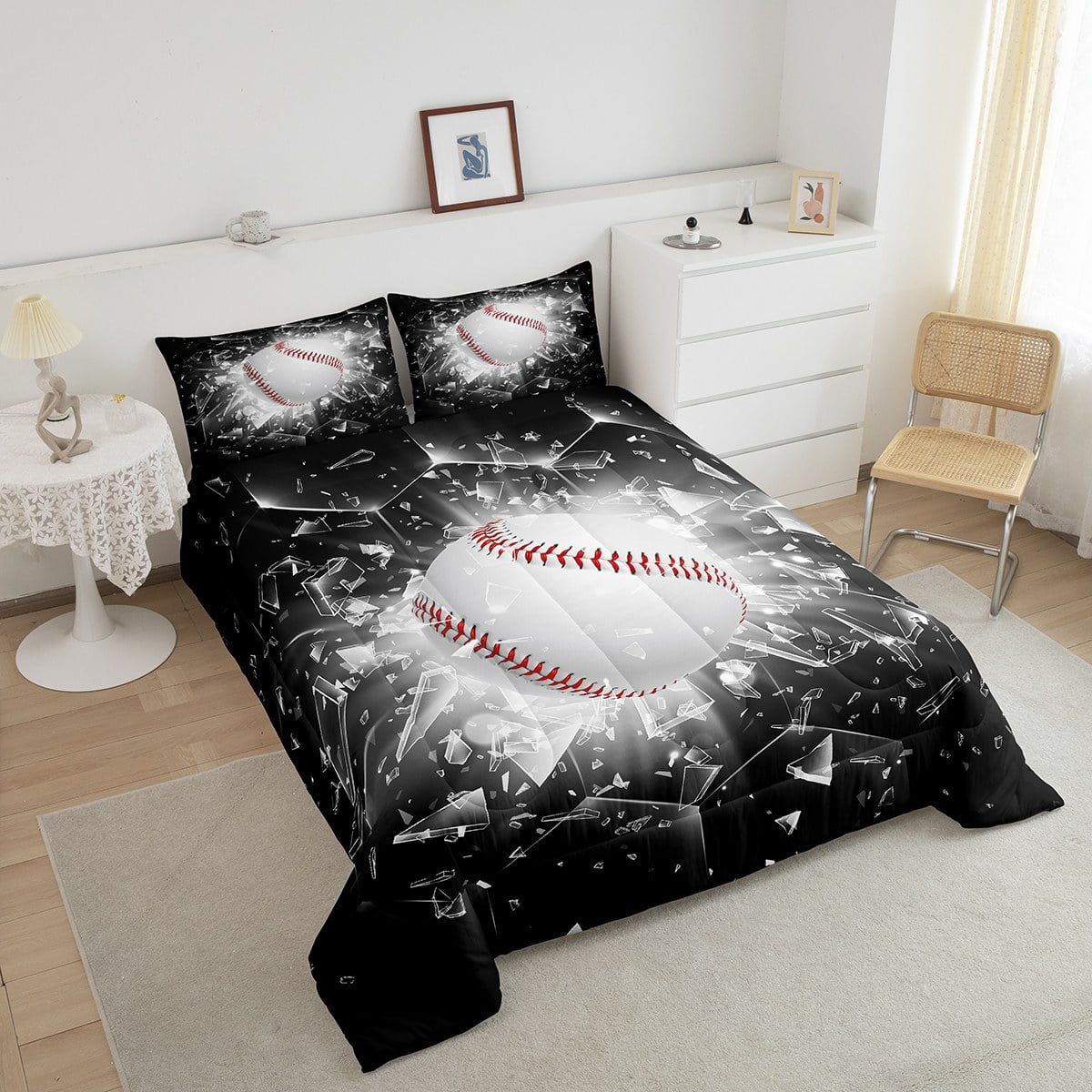 baseball bedding full