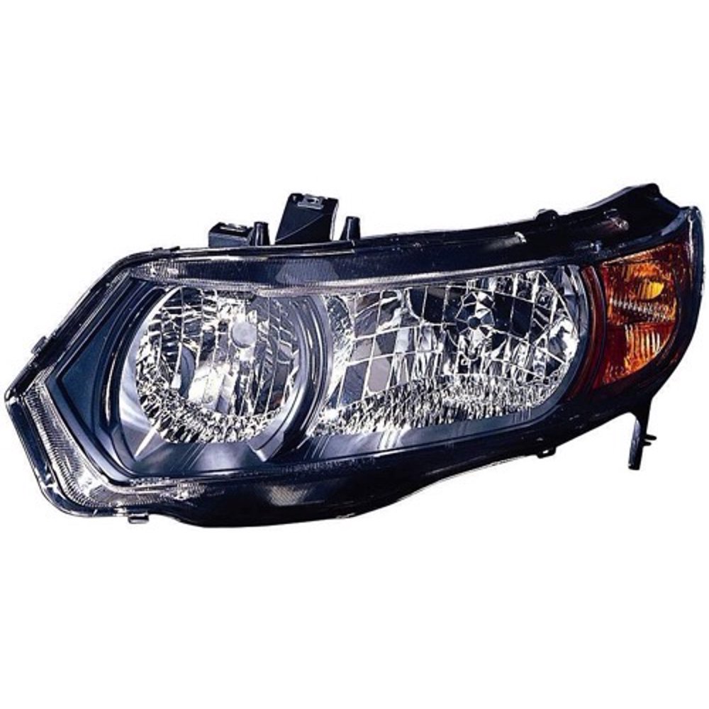 GoParts OE Replacement for 2006 2007 Honda Civic Front Headlight