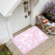 thumbnail image 5 of Alfombras de baño, alfombras para sala de estar, alfombra de área, alfombra de baño, alfombra de San Valentín, alfombra decorativa con lazo, alfombra rosa mullida, alfombra antideslizante de felpa par, 5 of 7