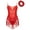 Red, variant on TTAO TTAO Girls Sequins Fringe Latin Dance Dress Leotard with Hairband Set Jazz Ballroom Performance Costume Royal Blue 8