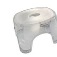 thumbnail image 2 of Acrylic Bathroom Stool Shoe Changing Stool Household for Bench Transparent Apartment Bedroom, 2 of 9