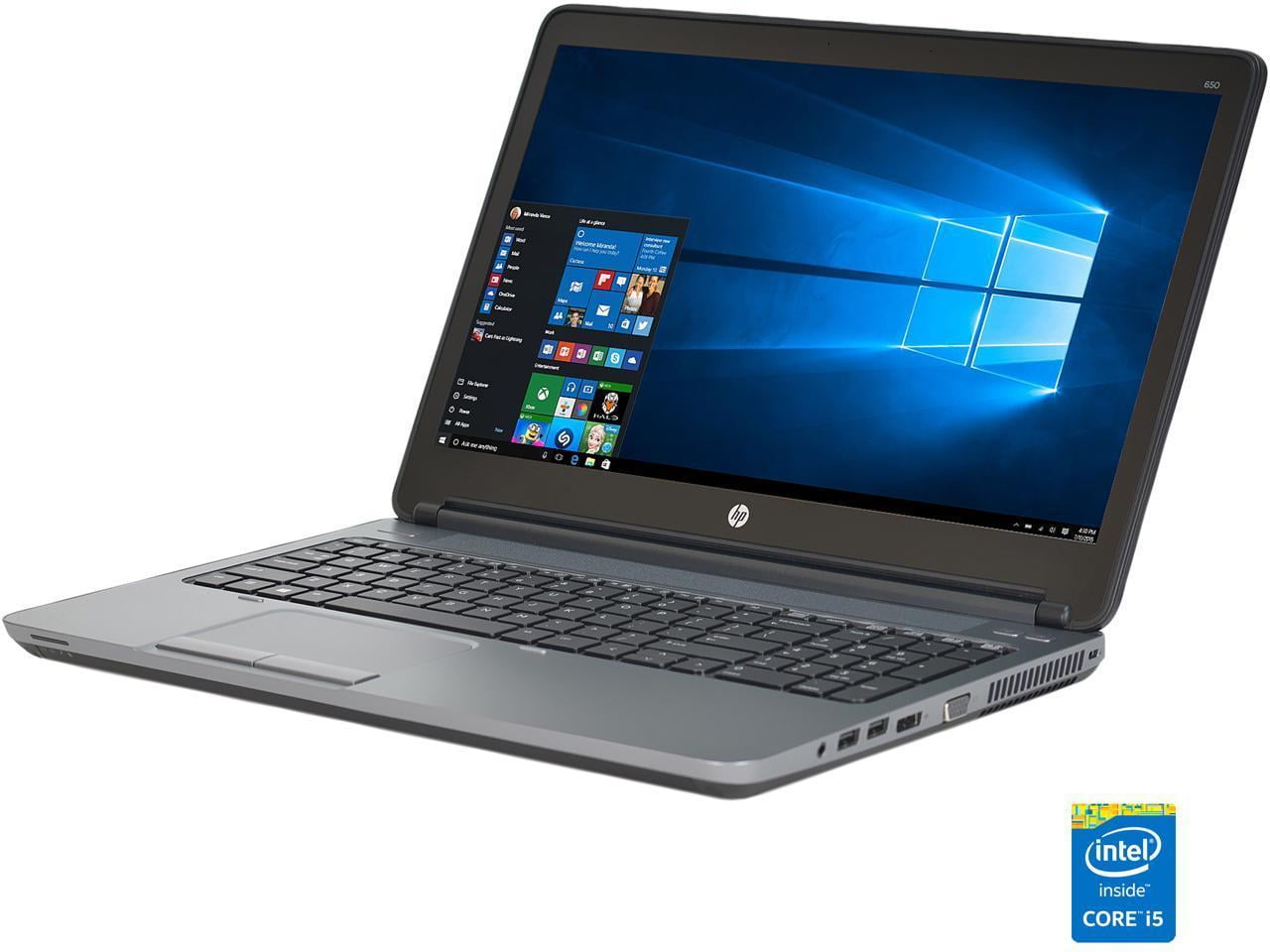 HP Laptop 650 G1 Intel Core i5 (2.50 GHz) 8 GB Memory 512 GB SSD 15.6