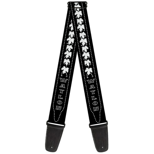 Waylon Jennings Leaf Chain Guitar Strap
