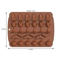 thumbnail image 5 of JANGSLNG Halloween Skull Mold Food Grade BPA Free Heat-Resistant Non-stick Chocolate Candy Dessert Mold Kitchen Supplies, 5 of 7