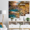 thumbnail image 5 of Design Art - Turquoise Water and Sunny Beams, 5 of 5