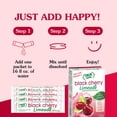 thumbnail image 5 of True Lime Black Cherry Limeade Drink Mix Powder, No Artificial Sweeteners, 1.06 oz., 10 Count Box, 5 of 12