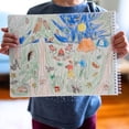thumbnail image 3 of Pegatinas para acampar + libro para colorear (más de 500 pegatinas de animales para niños y 12 páginas para colorear) - Libro de actividades con pegatinas lado a lado - Libros divertidos con pegatinas, 3 of 5