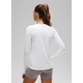 thumbnail image 2 of CRZ YOGA UPF 50+ Long Sleeve Sun Shirt, Hiking, Crewneck, Tops for Women, 2 of 6