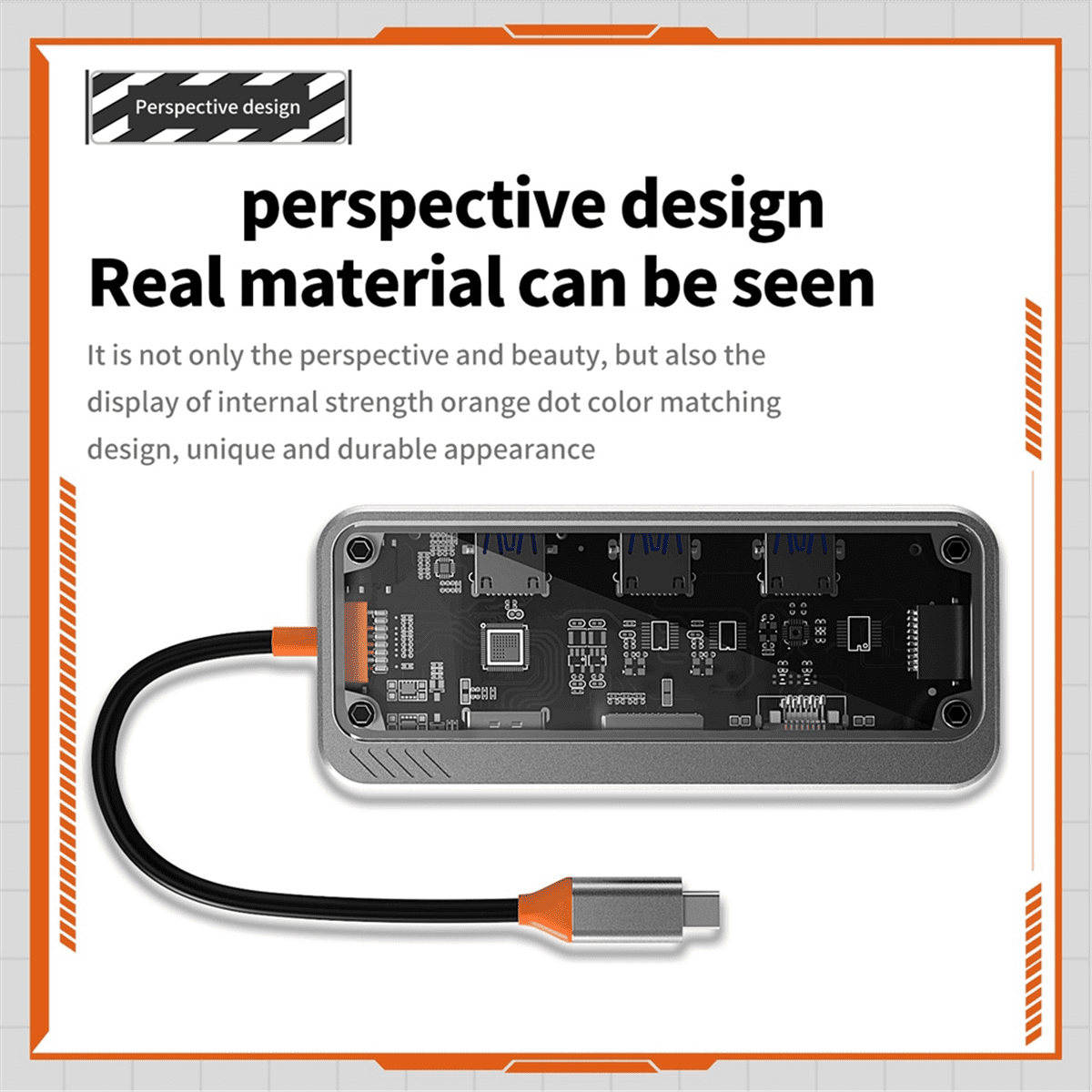 10-in-1 USB Type-C Docking Station Multi-Function Fast Charging Station Gigabit Docking Station