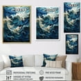 thumbnail image 4 of Designart "Dreamy Oceanic Fantasy I" Ocean Wall Decor, 4 of 7