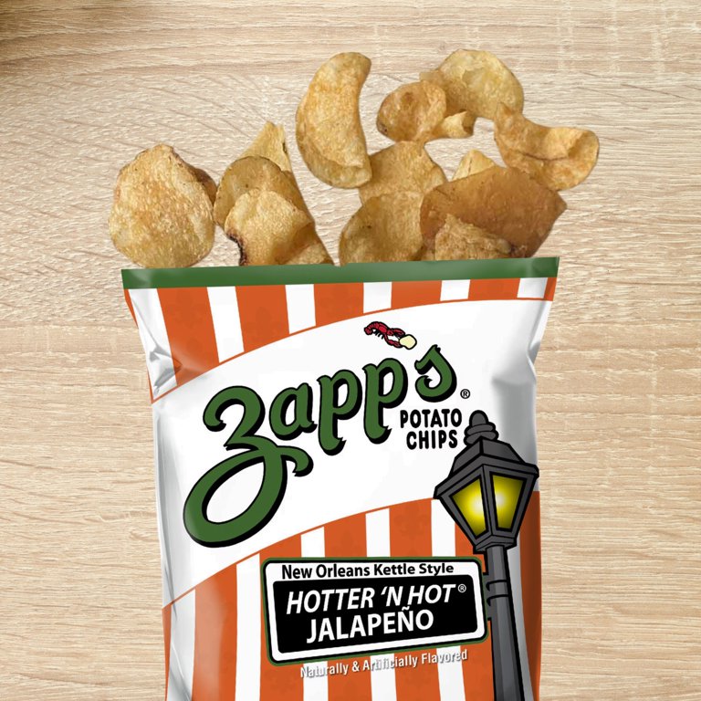 ポテト Jackson's Avocado Oil Spicy Jalapeno Potato Chips – Healthy Snack