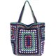 thumbnail image 1 of Knitted Shouder Bags For Women Crochet Handbag Colorful Summer Totes Oversized Hobo Bag Woven Top Handle Purse, 1 of 5