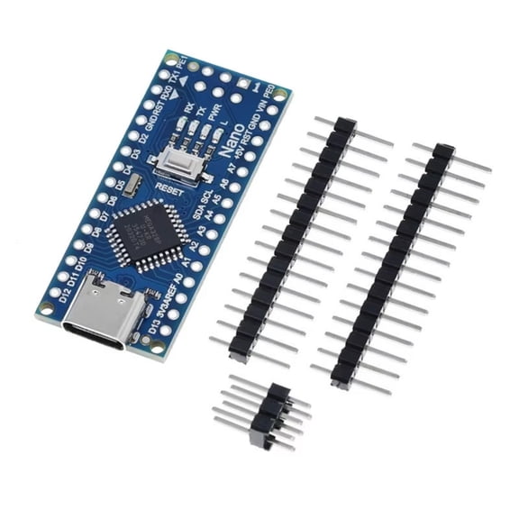 T-HOTLYST Efficient Nano3.0 ATmega328P Type C USB Microcontroller Board for DIY Electronics Creation DC5V~12V Power Supply