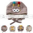 thumbnail image 3 of Mnyotv Baby Earflap Bonnet Hat Soft Warm 3D Cartoon Cap Infants Winter Hats for Boys Girls, 3 of 6