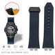 thumbnail image 3 of Correa de reloj de caucho fluorado de piel de vaca de liberación rápida para Hublot Big Bang 411 411 correa de 27 m Pulsera de reloj Junta de acero inoxidable, 3 of 5