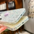 thumbnail image 5 of Compatible with iPhone Case,Cute Kawaii 3D Love Heart Shiny Glitter Bling Sparkly Clear [ Drop & Full Body Protection] Shockproof Cover Phone Case (Pink,iPhone 14 Plus), 5 of 6