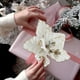 thumbnail image 4 of Christmas Glitter Magnolia Magnolia With Stems Christmas Tree Decoration Flower Wreath Christmas Year Decoration Holiday Gift, 4 of 6