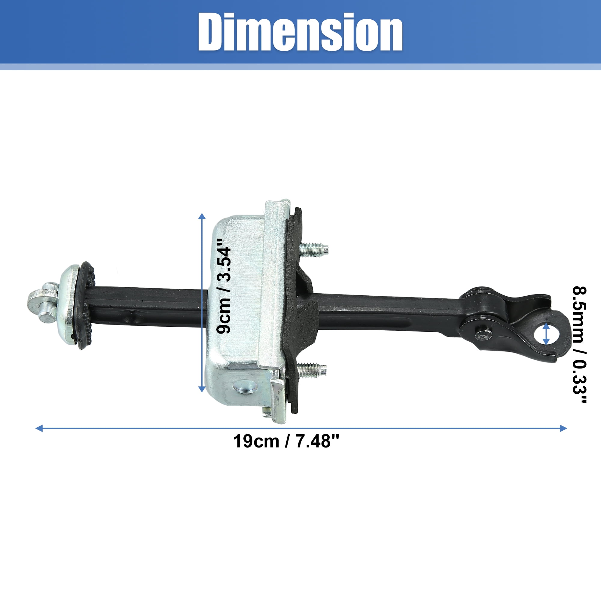 Unique Bargains Front Left Door Check Bracket Stop Strap for Honda Accord 2003-2007
