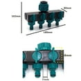thumbnail image 4 of 4 Way Distributor 1/2 "water Distributor Gardena Garden Hose Faucet Valve, 4 of 6