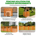thumbnail image 6 of Privacy Screen Solid Wood Fence, Sturdy Build, No Warping, Heavy Duty, Outdoor Wooden Privacy Fence, Yard, Pool Pump, Trash Can Area, 6 of 8