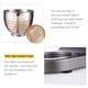thumbnail image 4 of Batidora de pie Batidora de pie, 5QT 600W, batidora de masa para alimentos con cabezal inclinable de 6 velocidades, batidora eléctrica de cocina con tazón de acero inoxidable Abanopi Batidora de pie, 4 of 7