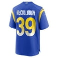 thumbnail image 3 of Men's Nike Jaylen McCollough  Royal Los Angeles Rams Game Jersey, 3 of 6