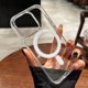 thumbnail image 2 of Magsafe-funda magnética de carga inalámbrica transparente, cubierta acrílica Original para iPhone 15, 14, 13, 12, 11 Pro, X, XR, XS Max, 7, 8 Plus, 2 of 5