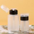 thumbnail image 2 of Botellas rellenables para uñas, dispensador de bomba de prensa vacía, limpiador de esmalte de uñas, botella humectante de maquillaje, herramienta de manicura, 60/150 ml, transparente, 2 of 5