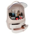 thumbnail image 2 of Desktop Makeup Organizer,Dustproof Desktop Cosmetic Makeup Makeup Storage Case Makeup Storage Box Meticulously Designed, 2 of 8