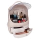 thumbnail image 3 of Caja de almacenamiento de maquillaje, a prueba de polvo, organizador de maquillaje de escritorio, organizador de maquillaje de rendimiento inigualable, 3 of 13