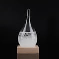 thumbnail image 1 of Glass Creative Drop Shaped Weather Predictor Desktop Station, 1 of 7