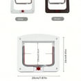 thumbnail image 3 of Pet Door, Cat Hole, Dog Door Hole Can Control Freely in and Out, Two-Way Door for Pets, New Pet Supplies, 3 of 8
