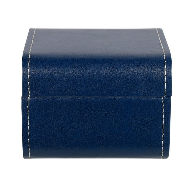 Weiweiguan Single Slot Watch Box PU Leather Watch Storage Box Wristwatch Display Case