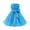 Light Blue, variant on Odeerbi 2025 Children Dress Girls Sleeveless Princess Dress Bow Tie Lace Flowers Mesh Dress Tufted Dress