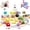 30PCS, variant on 24 PCs Kids Keychains - Keychain Valentines Day Gifts for Kids Classroom Birthday Goodie Bags Stuffers Party Favors Pinata Toys Classroom Prizes Elementary Child Bulk Items Treasure Box Prizes