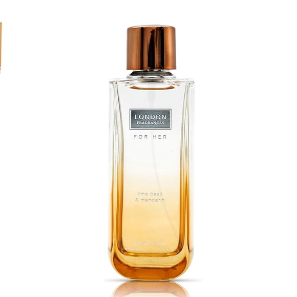Perfume Fine Perfumery London, lima, albahaca y mandarina, 100 ml