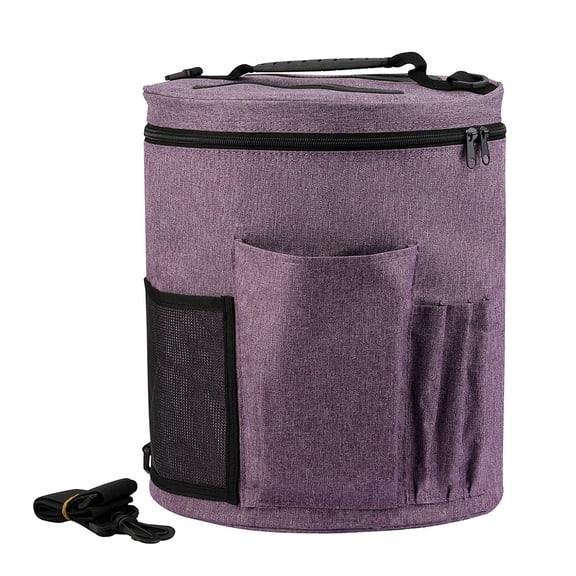 Pannow Toolkit Storage Bags Knitting Boxes Needle Felting Kits Family Craft Large Capacity Portable Woolen Rope Packing Pouches